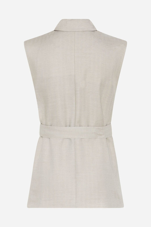 Bruuns Bazaar - Aphandrabbewe Vest BBW4979 - .Sand