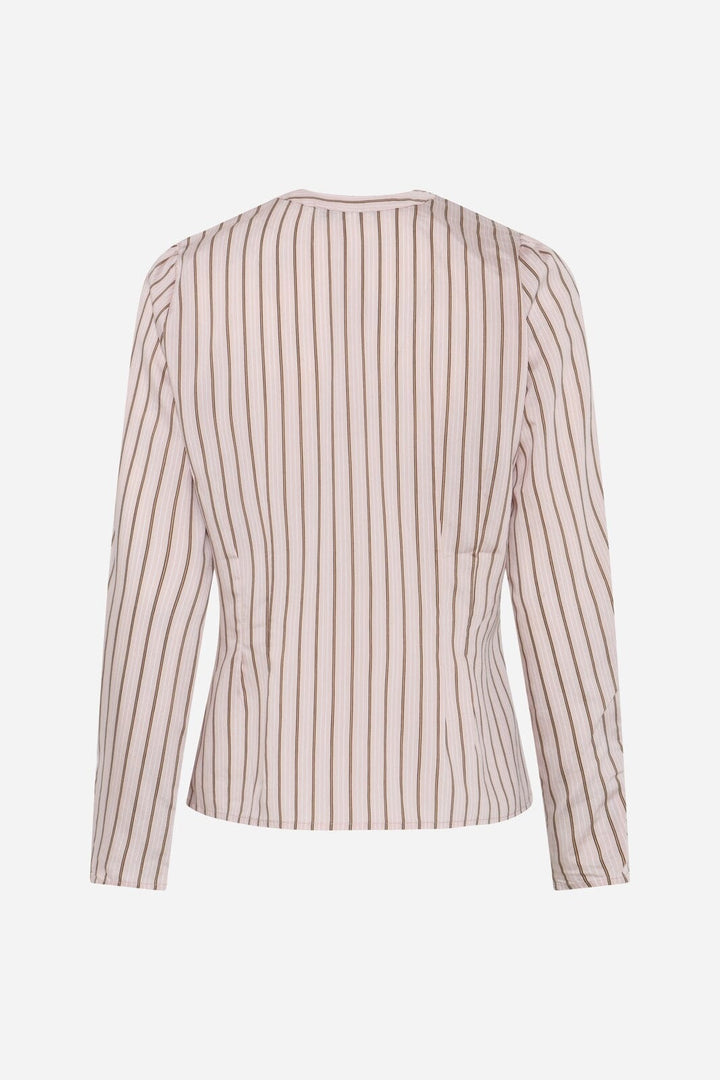 Bruuns Bazaar - Arengabbzea Shirt BBW4879 - Primrose Pink Stripe