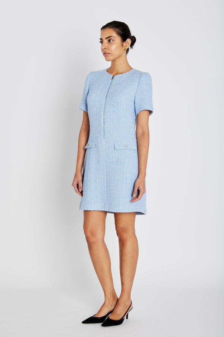 Bruuns Bazaar - Attaleabbzenny Dress BBW4935 - Light Blue Kjoler 