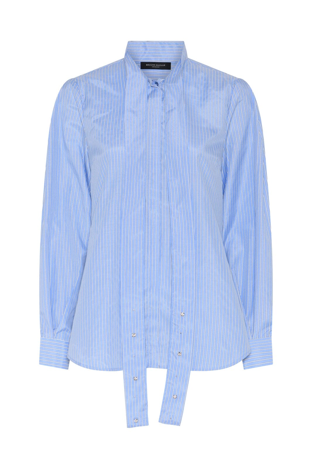 Bruuns Bazaar - Borassusbbelza Shirt BBW4890 - Light Blue Stripe
