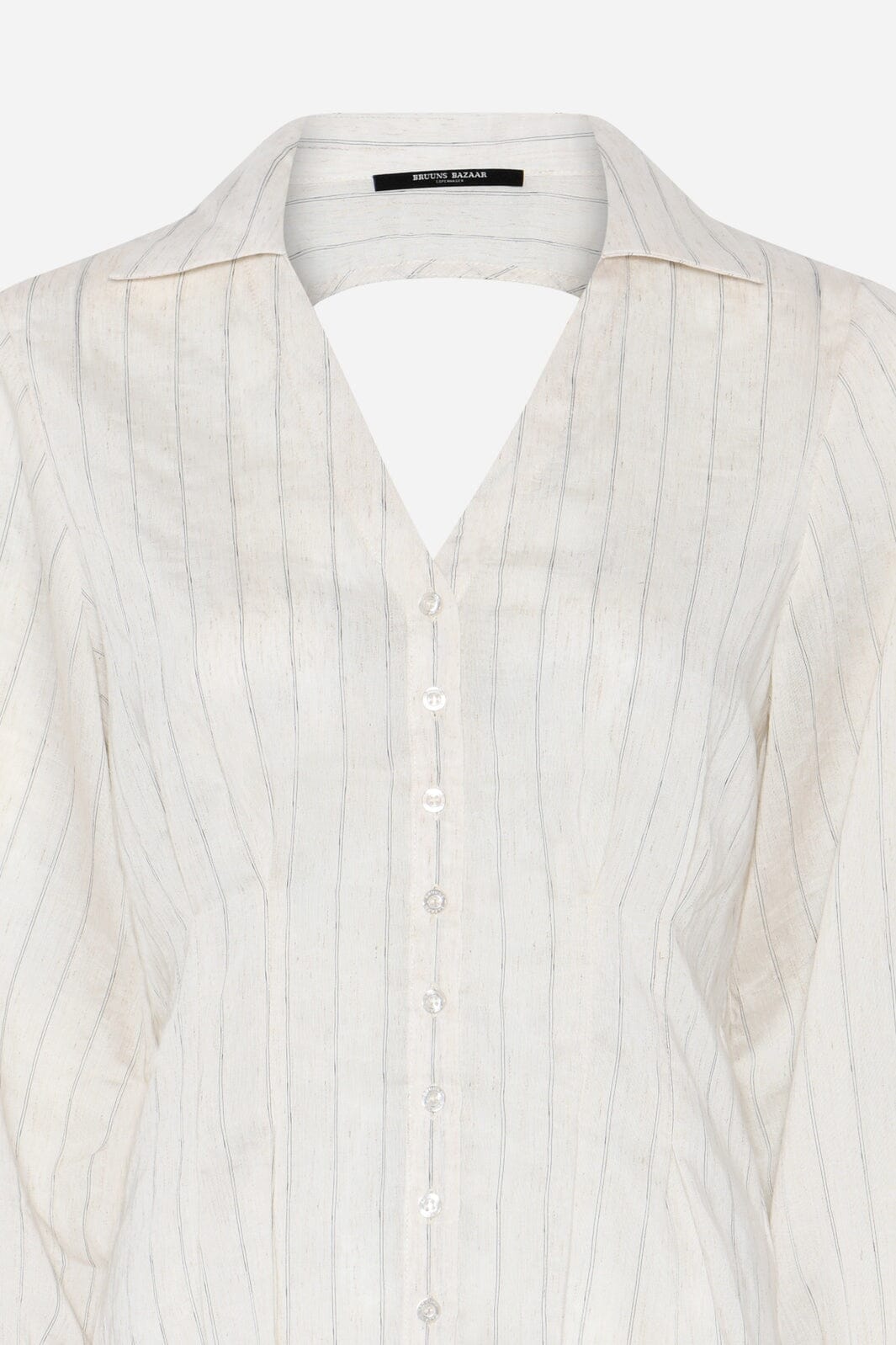 Bruuns Bazaar - Coccobbviona Shirt BBW5012 - Snow White With Black Stripe