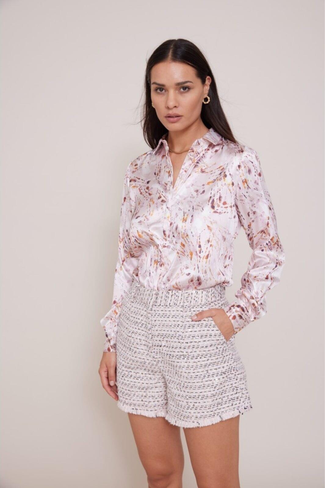Bruuns Bazaar - PellitoryBBCorinna shirt - Crystal print Skjorter 
