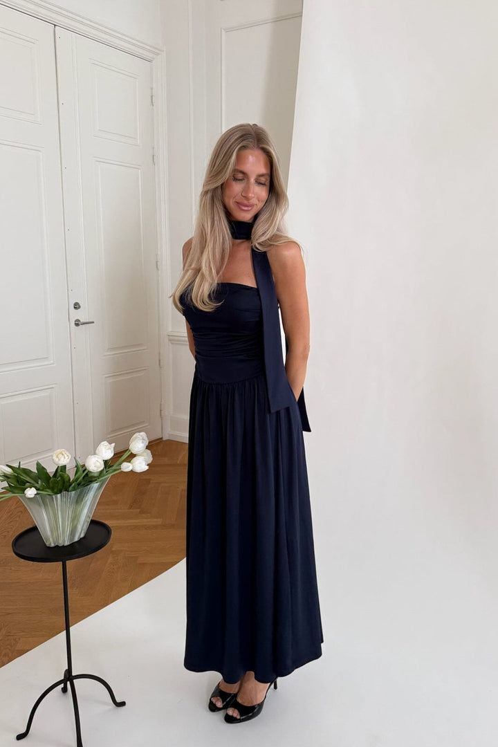 BYIC - Astridic Long Dress A25125 - Navy