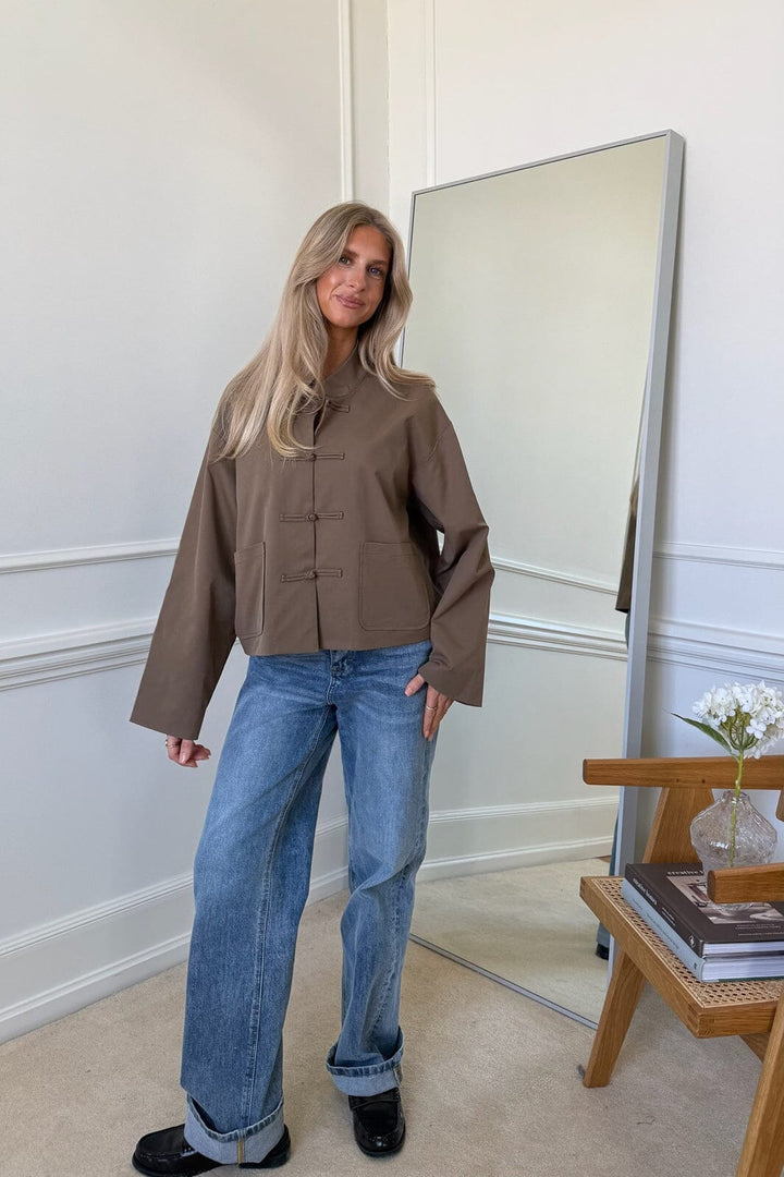 BYIC - Evaic Jacket A25247 - Dark Brown