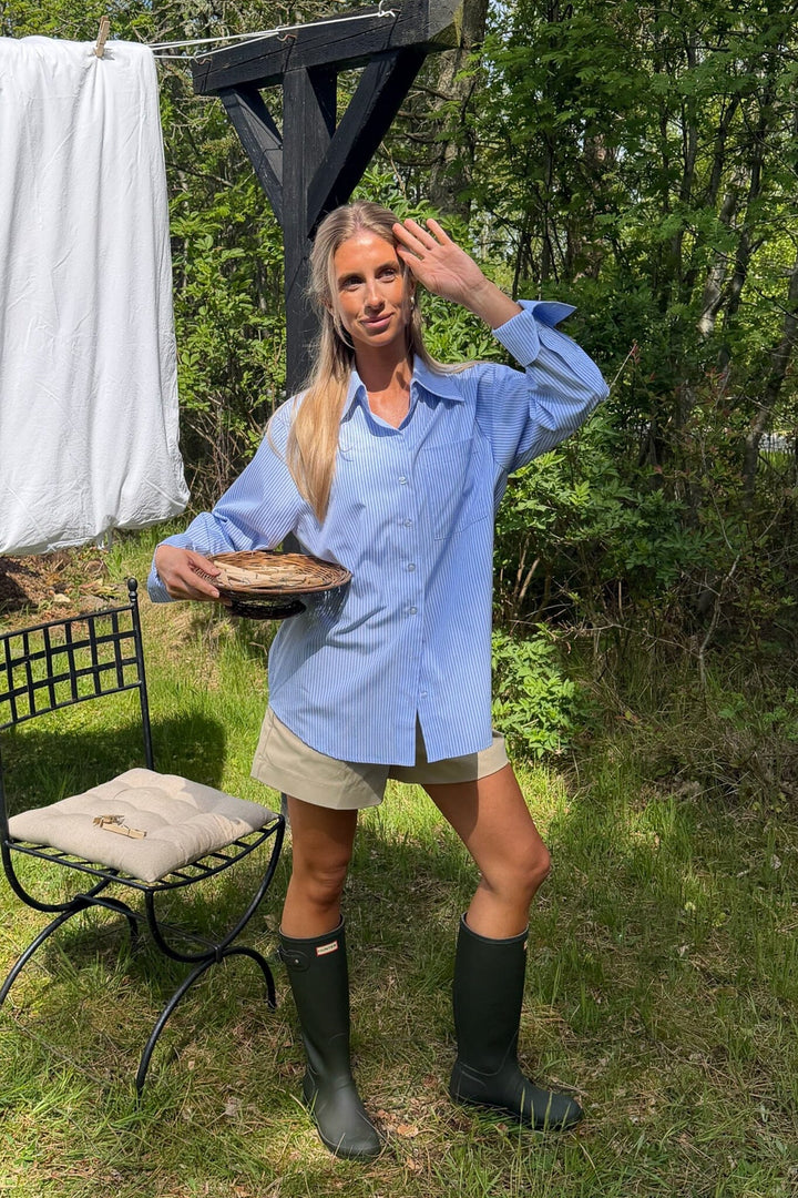 BYIC - Isabellaic Shirt A2537 - Blue White Stripes Skjorter 