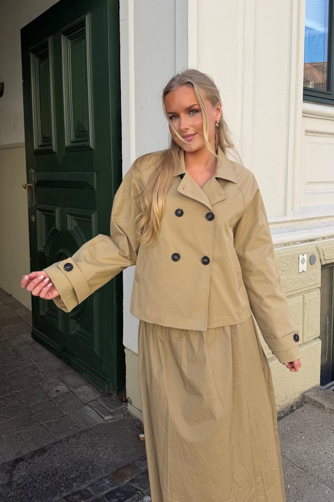 Byic - Lunaic Trenchcoat A2320 - Dark Beige Jakker 