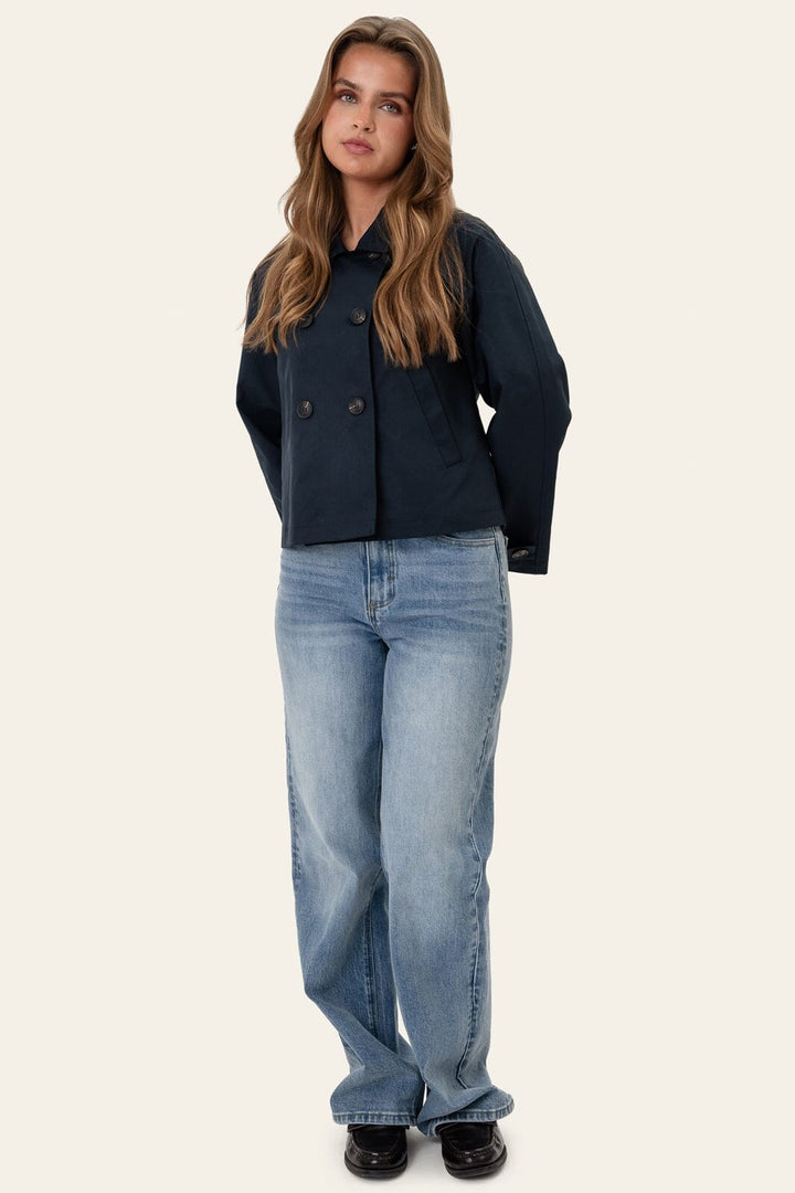 BYIC - Lunaic Trenchcoat A2320 - Dark Blue