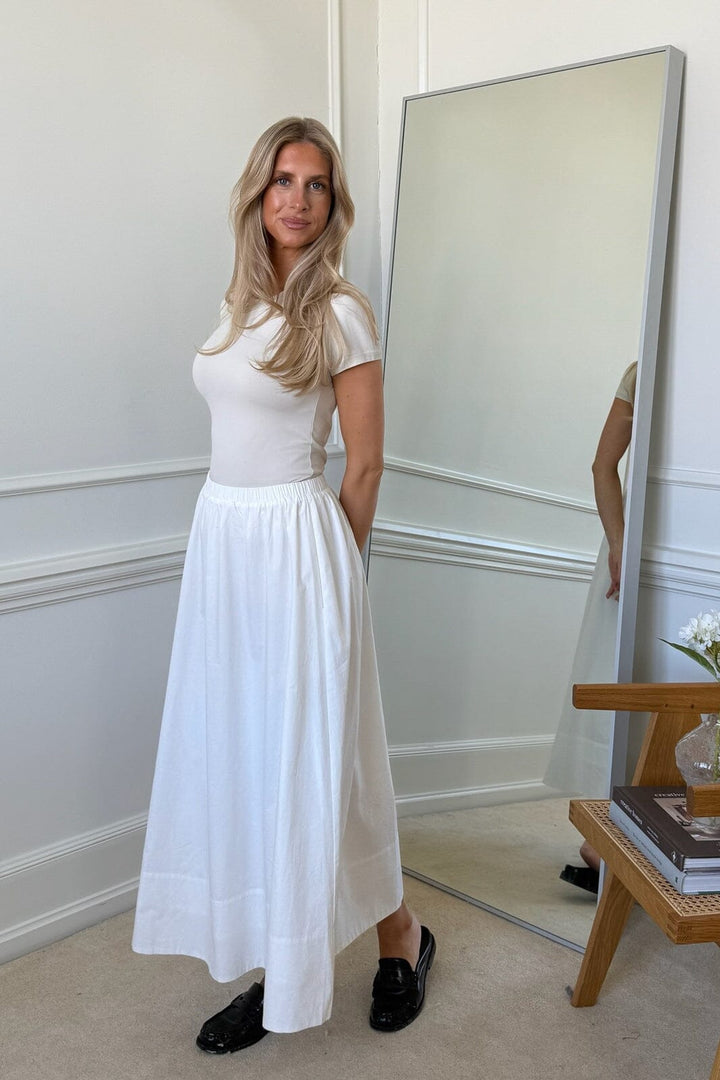BYIC - Milleic Long Skirt A25242 - White