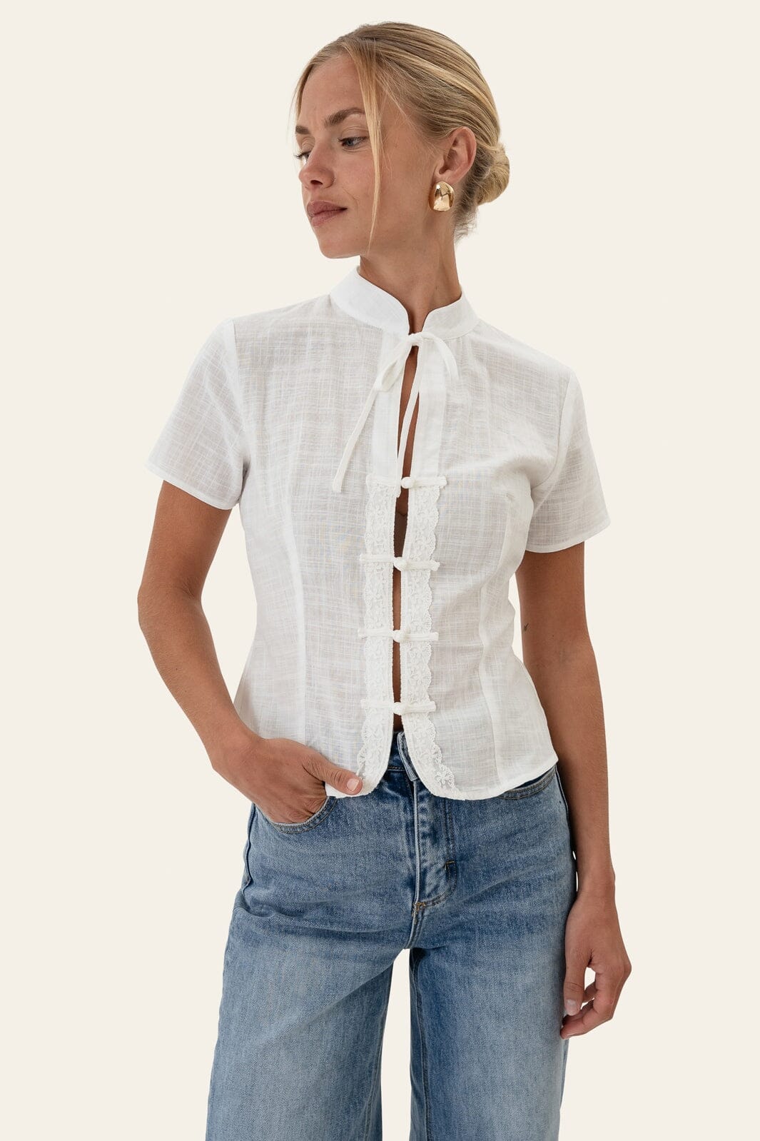 BYIC - Tyraic Blouse A25366 - White