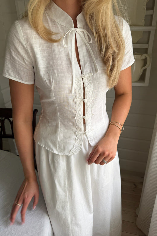 BYIC - Tyraic Blouse A25366 - White Bluser 