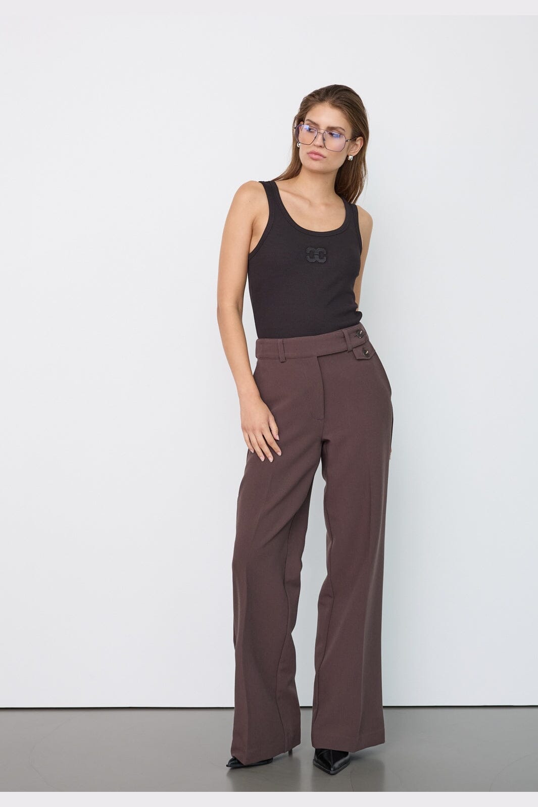 Co´Couture - Acilecc Pant 500462 - 20002 - Brown