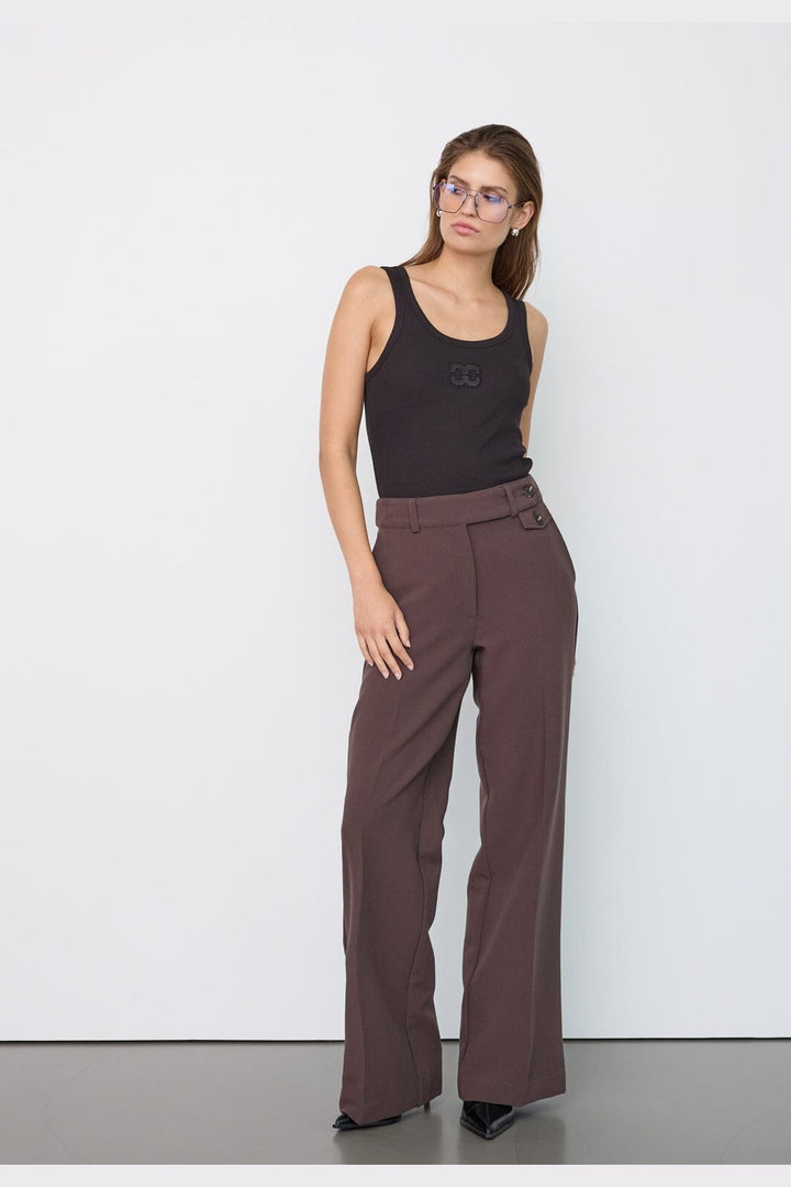 Co´Couture - Acilecc Pant 500462 - 20002 - Brown
