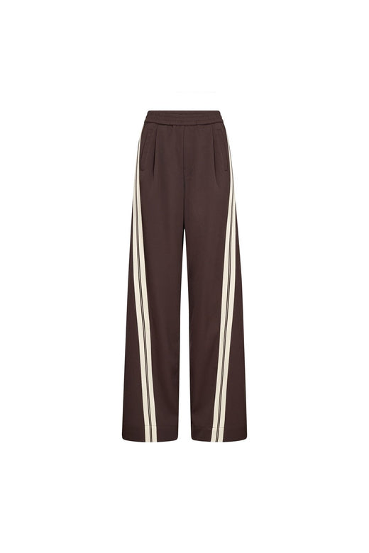 Co´Couture - Alinicc Double Panel Pant 500083 - 20003 - Dark Brown