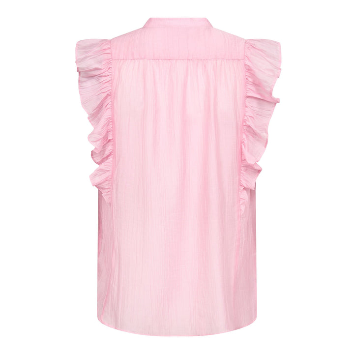 Co´Couture - Avicc Lace Ss V-Top 500168 - 35006 - Rosebloom Toppe 