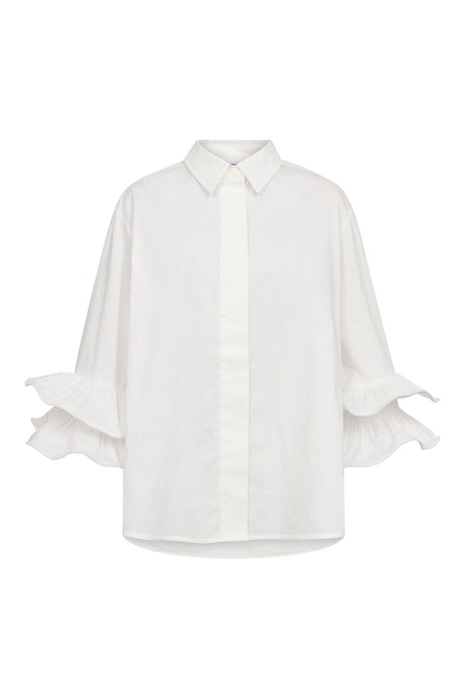 Co´Couture - Halencc Flare Shirt 500609 - 10001 - White