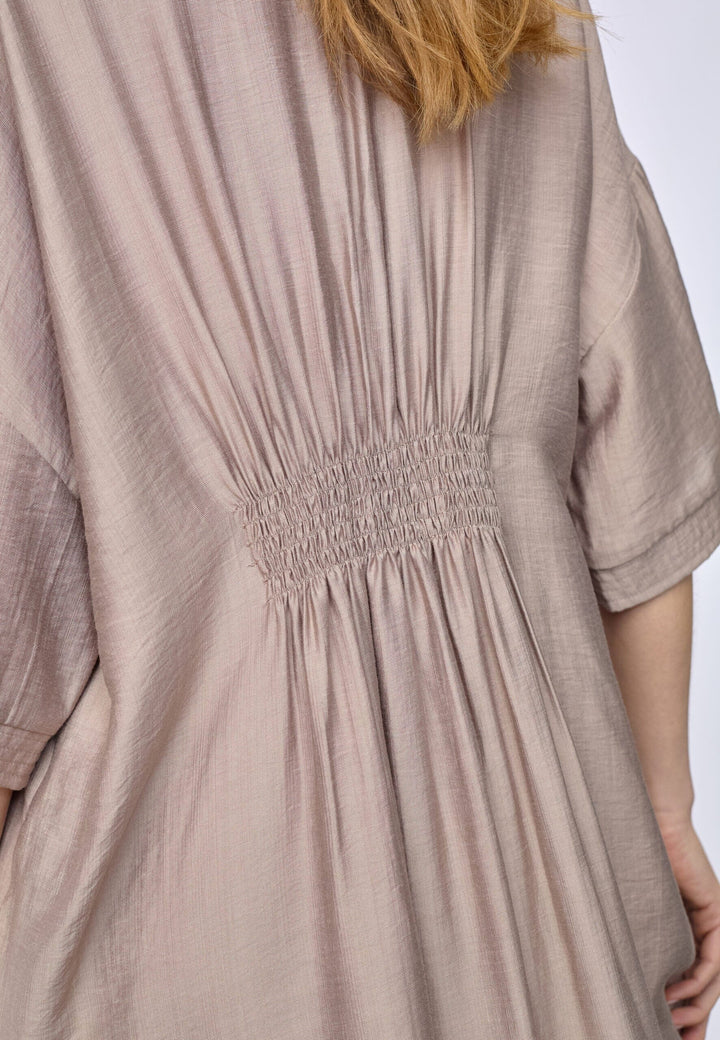 Co´Couture - Heracc Tunic V-Dress 46103 - 154 - Walnut Kjoler 