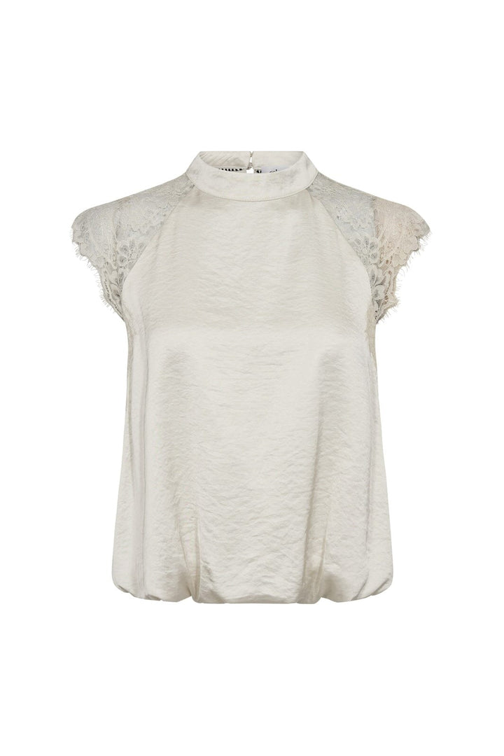 Co´Couture - Iduncc Lace Ballon Top 45185 - 11 - Off White