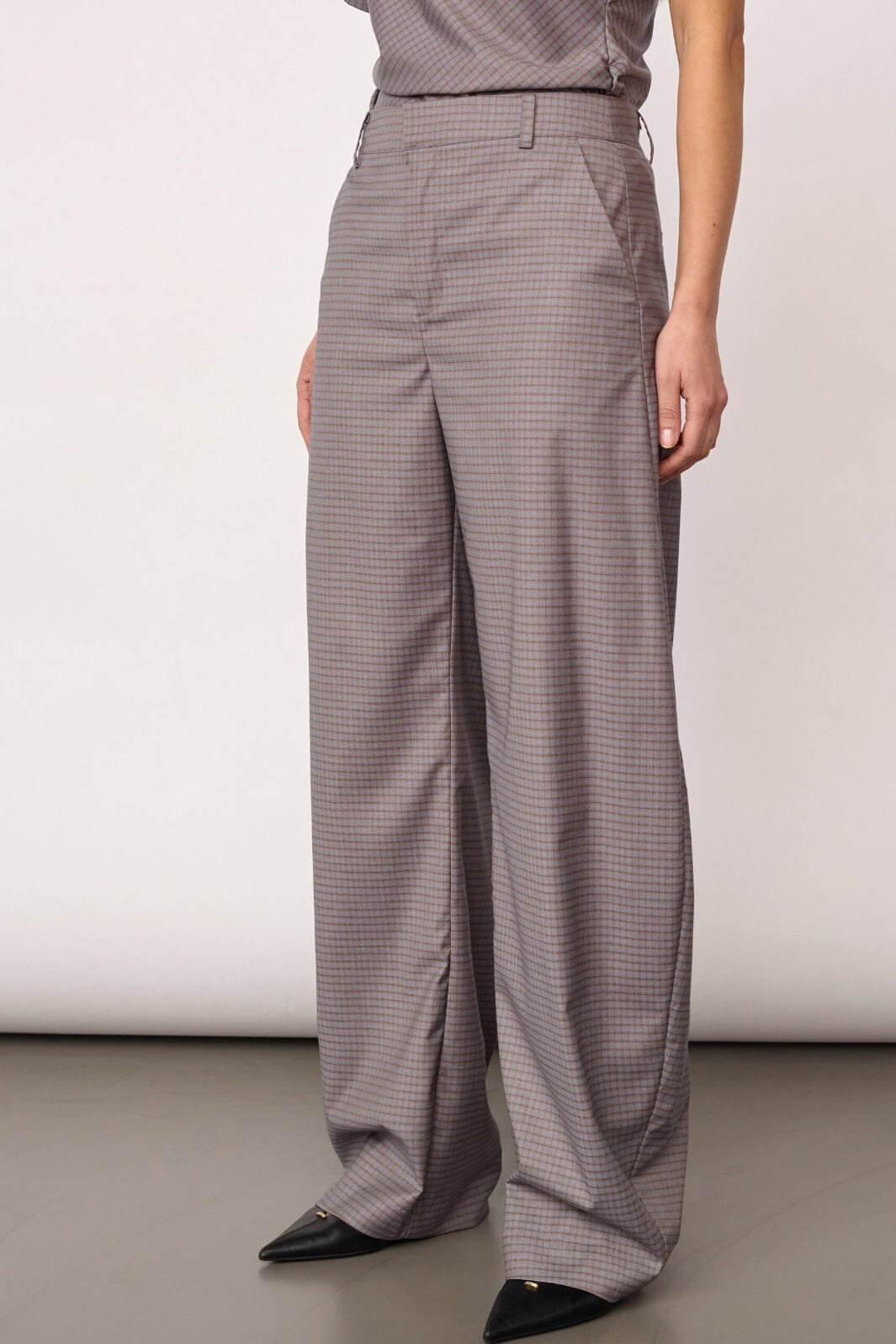 Co´Couture - Jovecc Barrel Pant 500147 - 65004 - Light Grey Bukser 