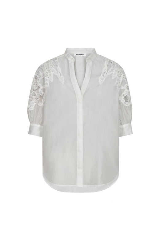 Co´Couture - Kawacc Ss Shirt 45100 - 4000 - White