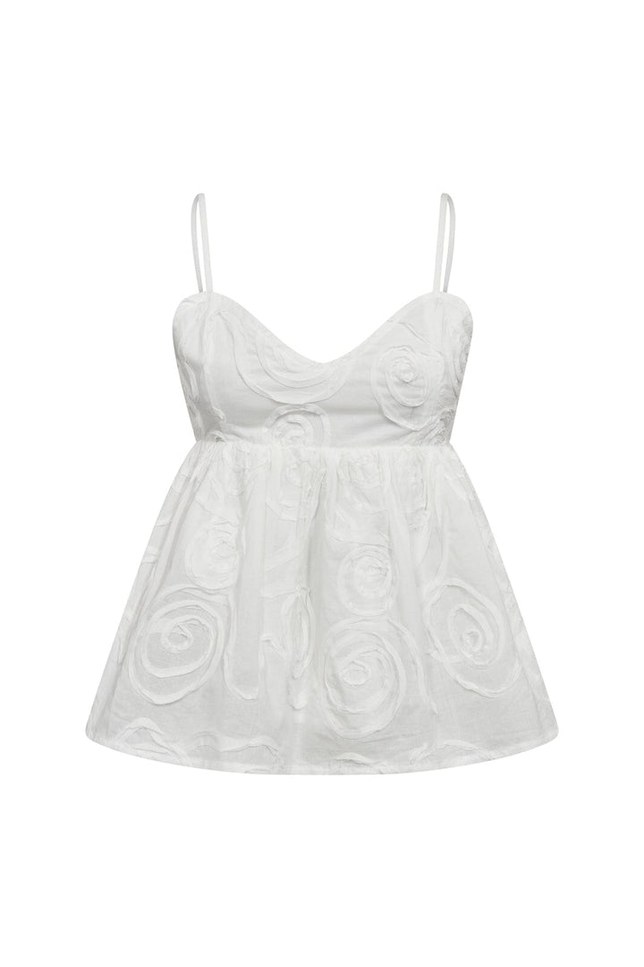 Co´Couture - Leyacc Singlet 45146 - 4000 - White