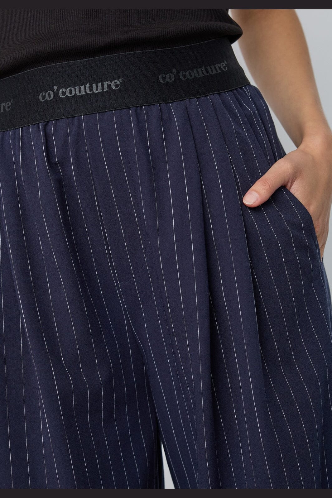 Co´Couture - Licacc Pin Pant 500553 - 40007 - Navy