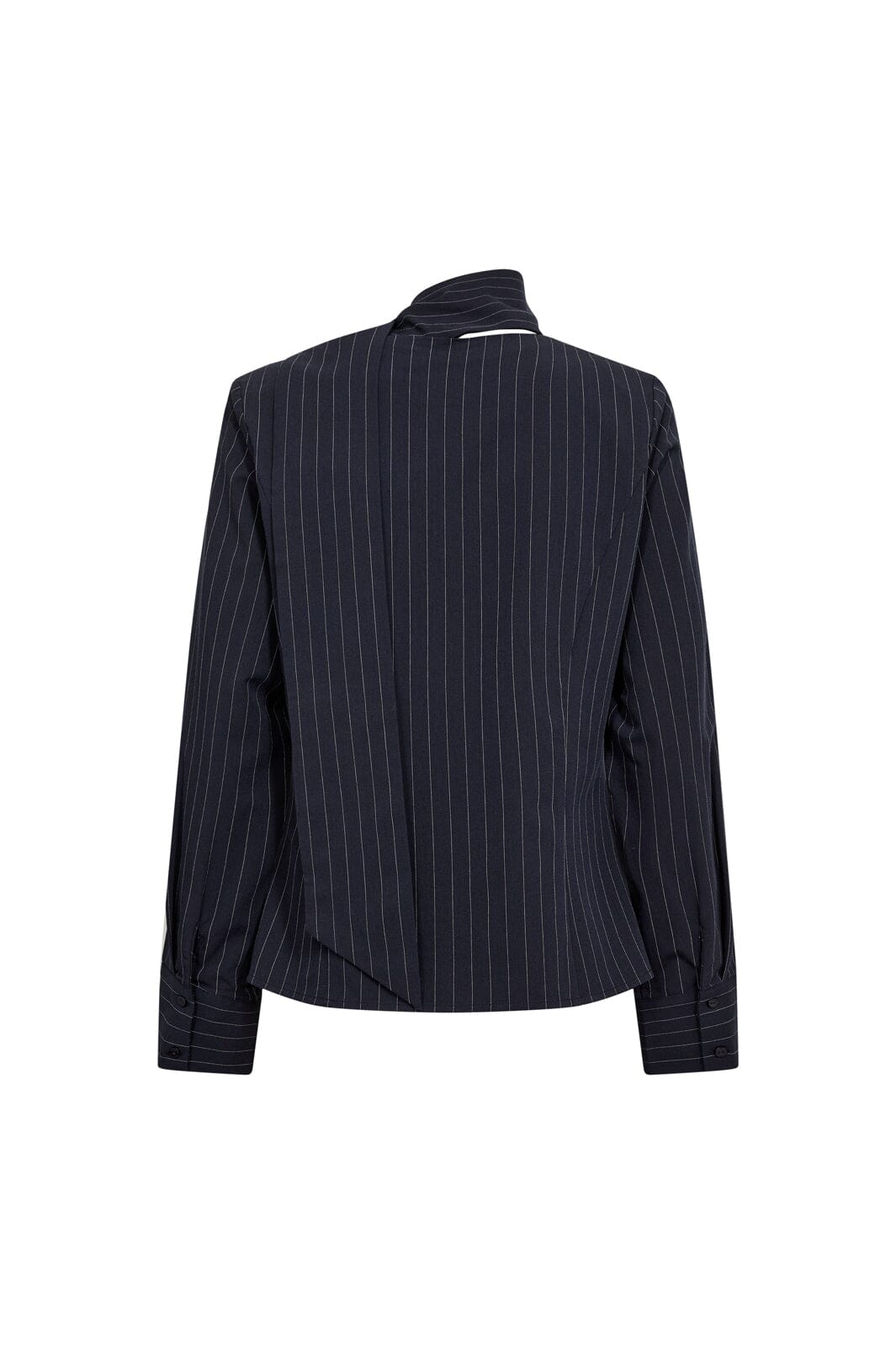 Co´Couture - Licacc Pin Scarf Shirt 500500 - 40007 - Navy