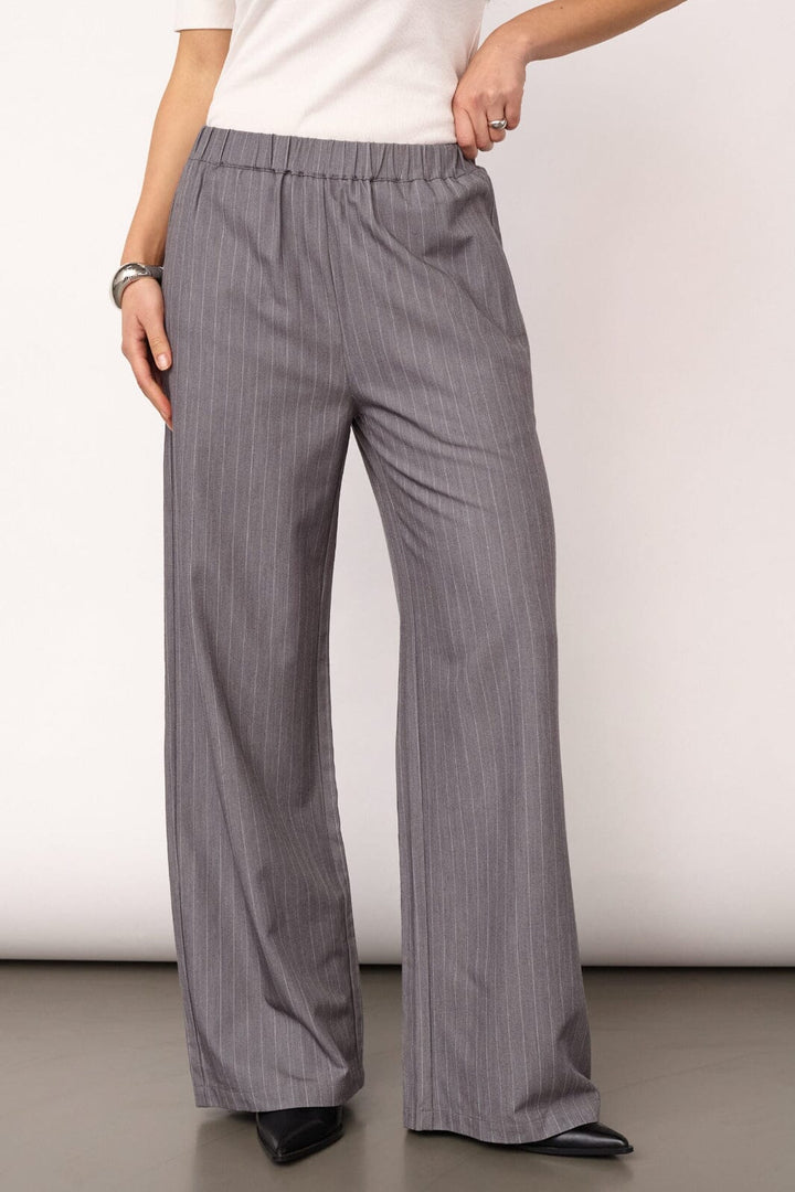 Co´Couture - Pennycc Pin Pant 500347 - 65003 - Mid Grey Bukser 