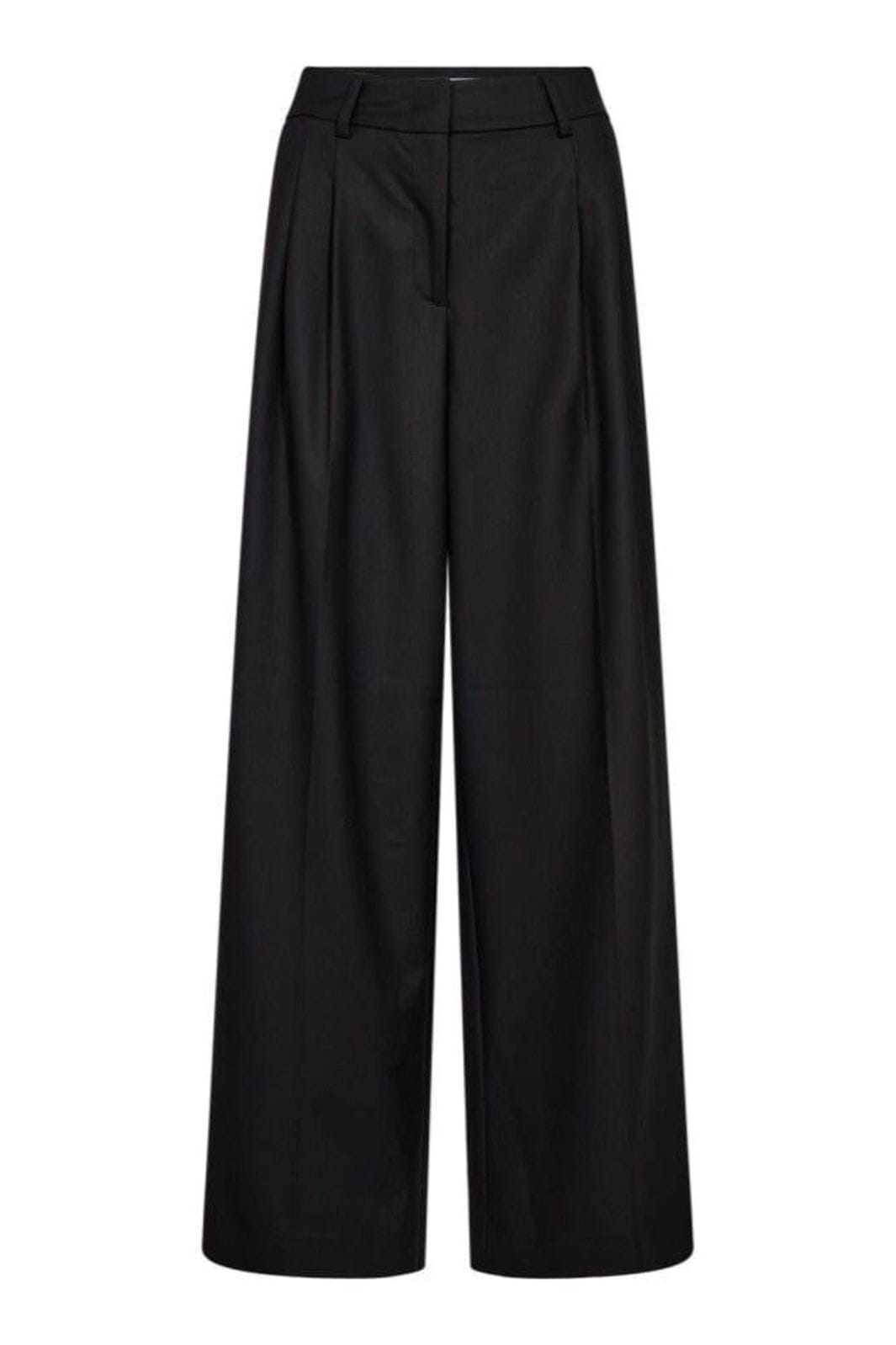 Co´Couture - Sibellecc Pleat Pant 31640 - 96 - Black Bukser 