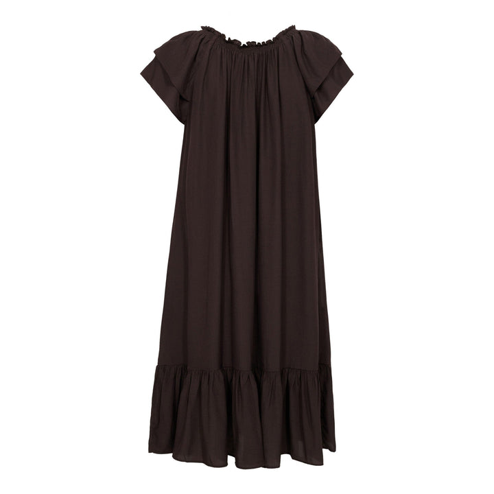 Co´Couture - Sunrisecc Crop Dress 96230 - 83 - Mocca Kjoler 