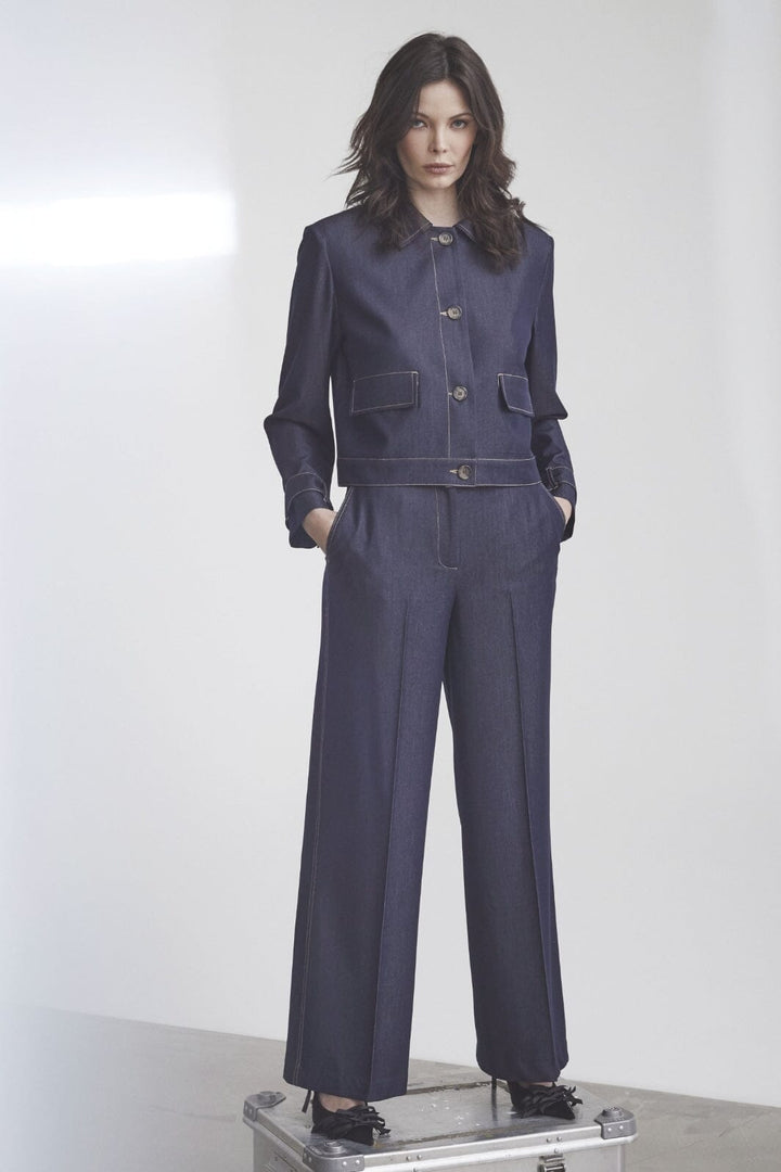 Co´Couture - Terrycc Denim Pant 31528 - 555 - Dark Denim