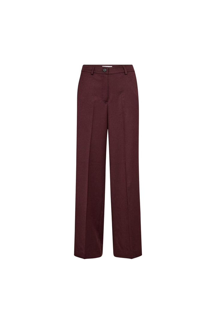 Co´Couture - Terrycc Pant 500365 - 30005 - Wine Red