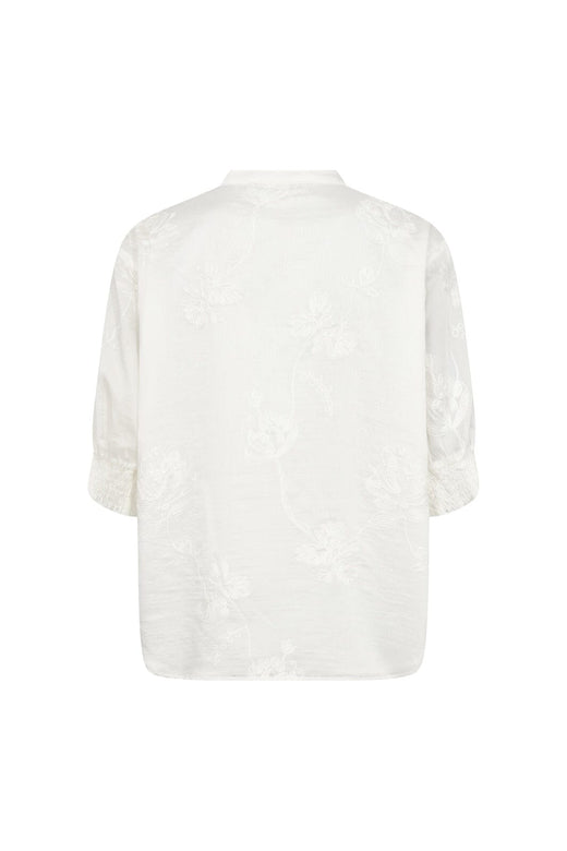 Co´Couture - Viviancc S/S Blouse 500431 - 10003 - Creme