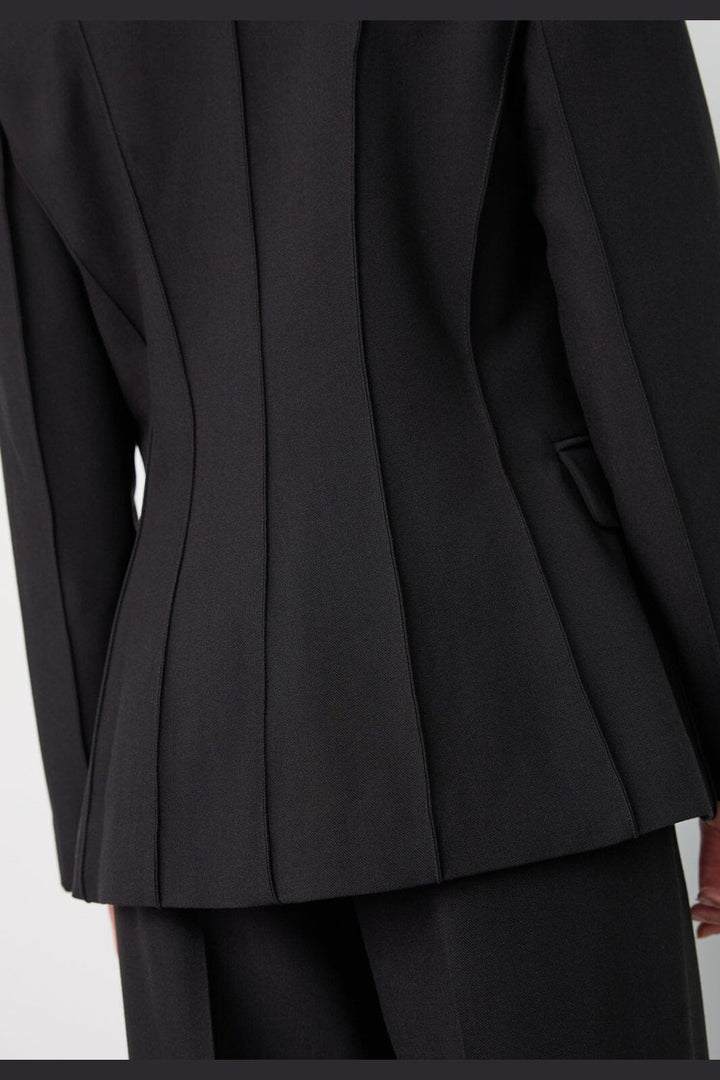 Co´Couture - Volacc Power Fitted Blazer 500504 - 65001 - Black
