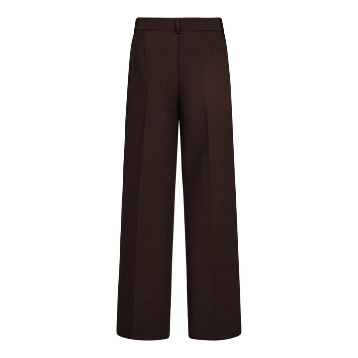 Co´Couture - Volacc Wide Pant 31191 - 145 - Dark Brown Bukser 