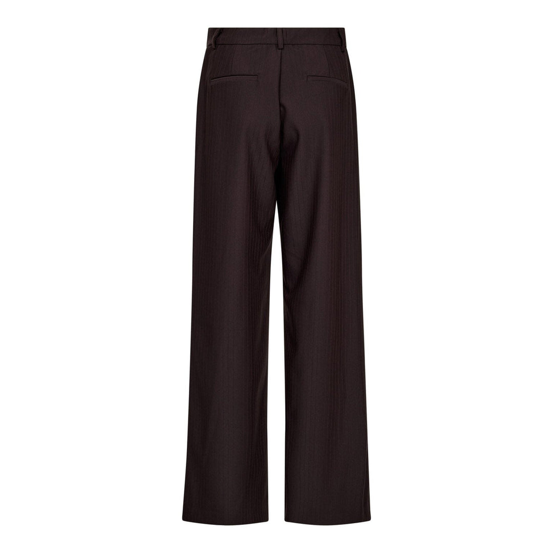 Co´Couture - Zellacc Wide Pant 41039 - 145 - Dark Brown Bukser 