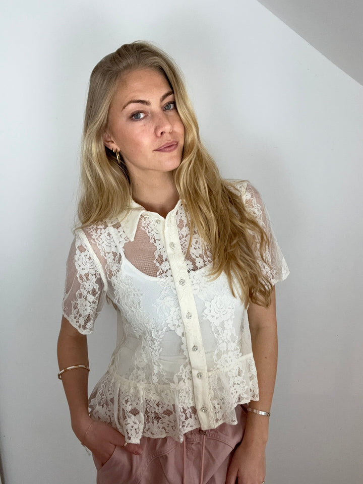 Continue - Sheena 15269 - Off White Bluser 