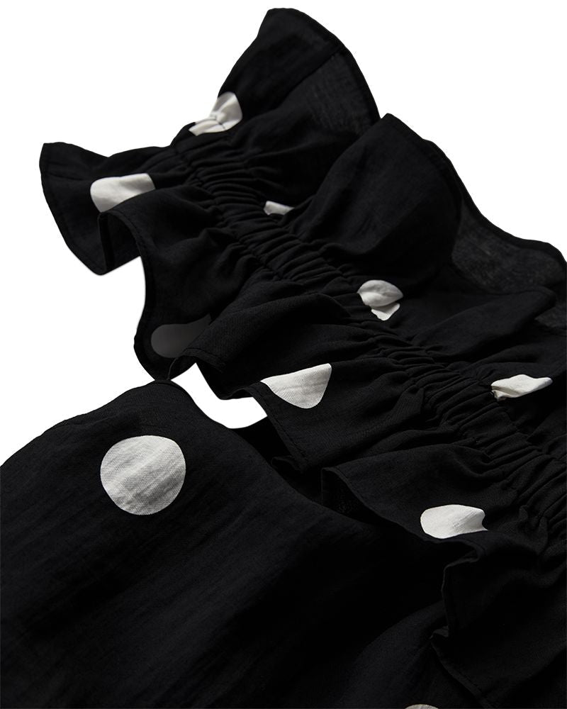 Copenhagen Muse - Cmfie-blouse 208353 - 9217 Black W, Jet Stream Bluser 