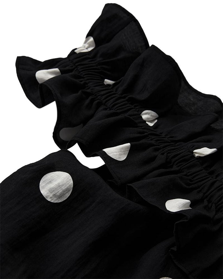 Copenhagen Muse - Cmfie-blouse 208353 - 9217 Black W, Jet Stream Bluser 
