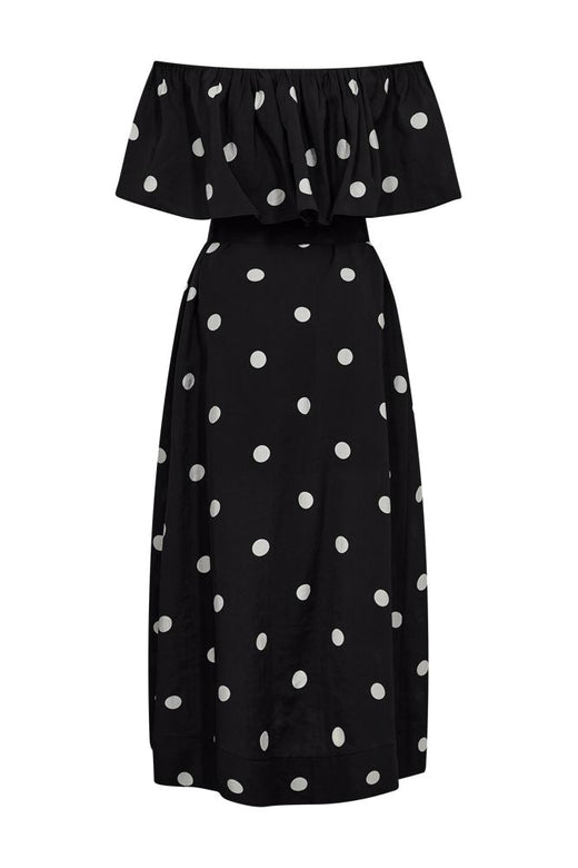 Copenhagen Muse - Cmfie-dress 208352 - 9217 Black W, Jet Stream Kjoler 