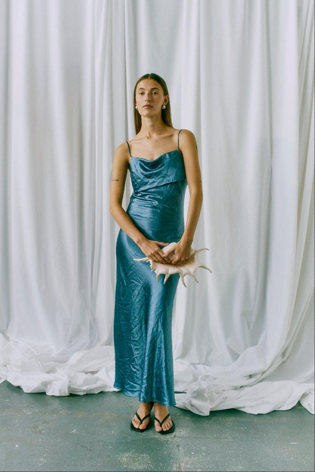 Copenhagen Muse - Cmsasha-dress 207758 - 3160 Blue Mirage Kjoler 