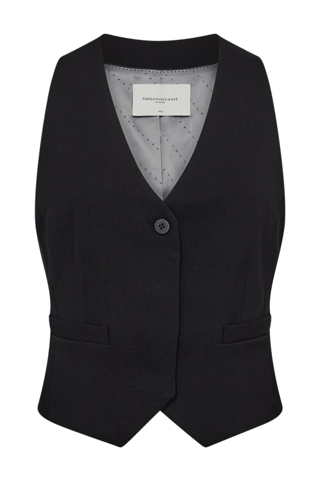Copenhagen Muse - Tailor-Waistcoat 201671 - Black