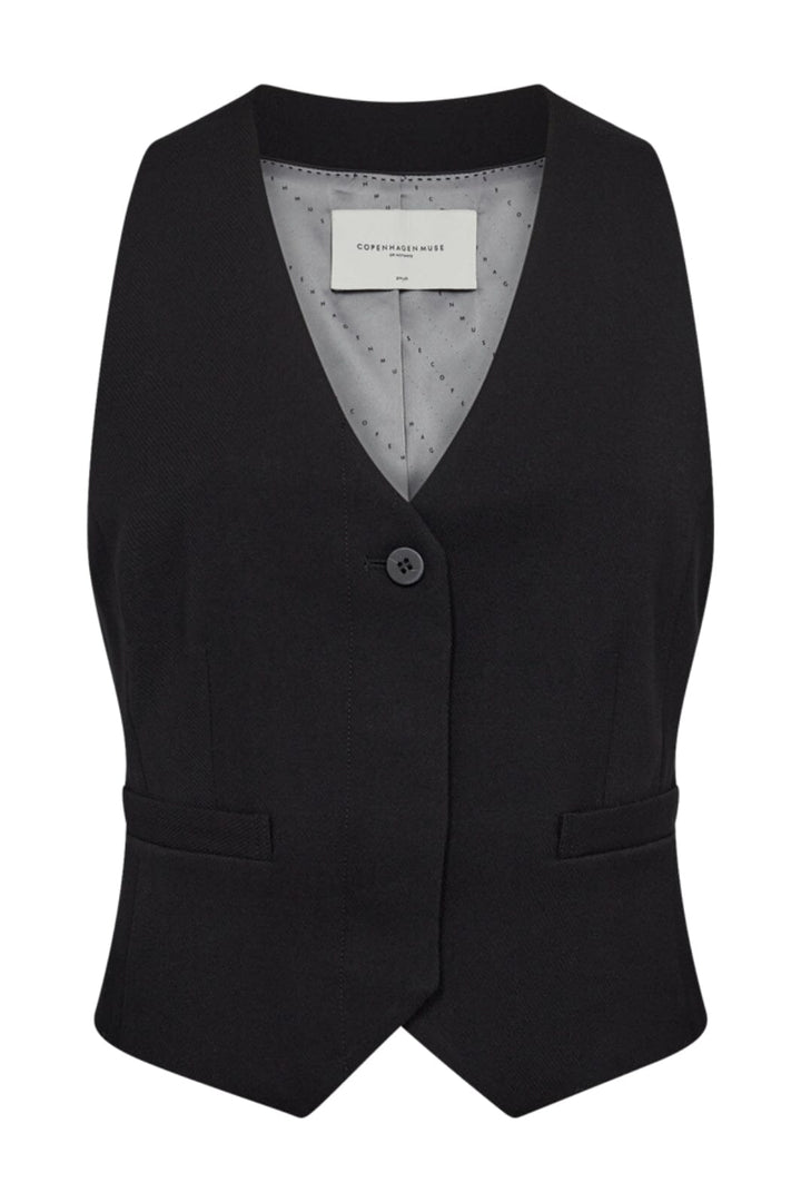 Copenhagen Muse - Tailor-Waistcoat 201671 - Black