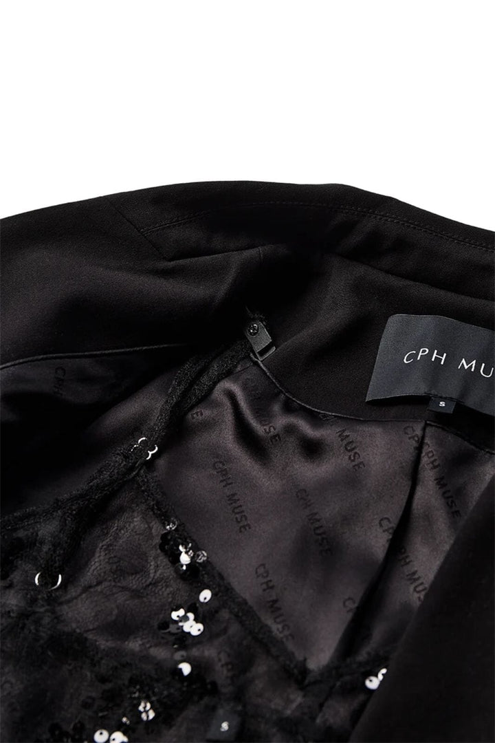 Copenhagen Muse - Cmwenja-dress 211657 - 1000 Black Kjoler 
