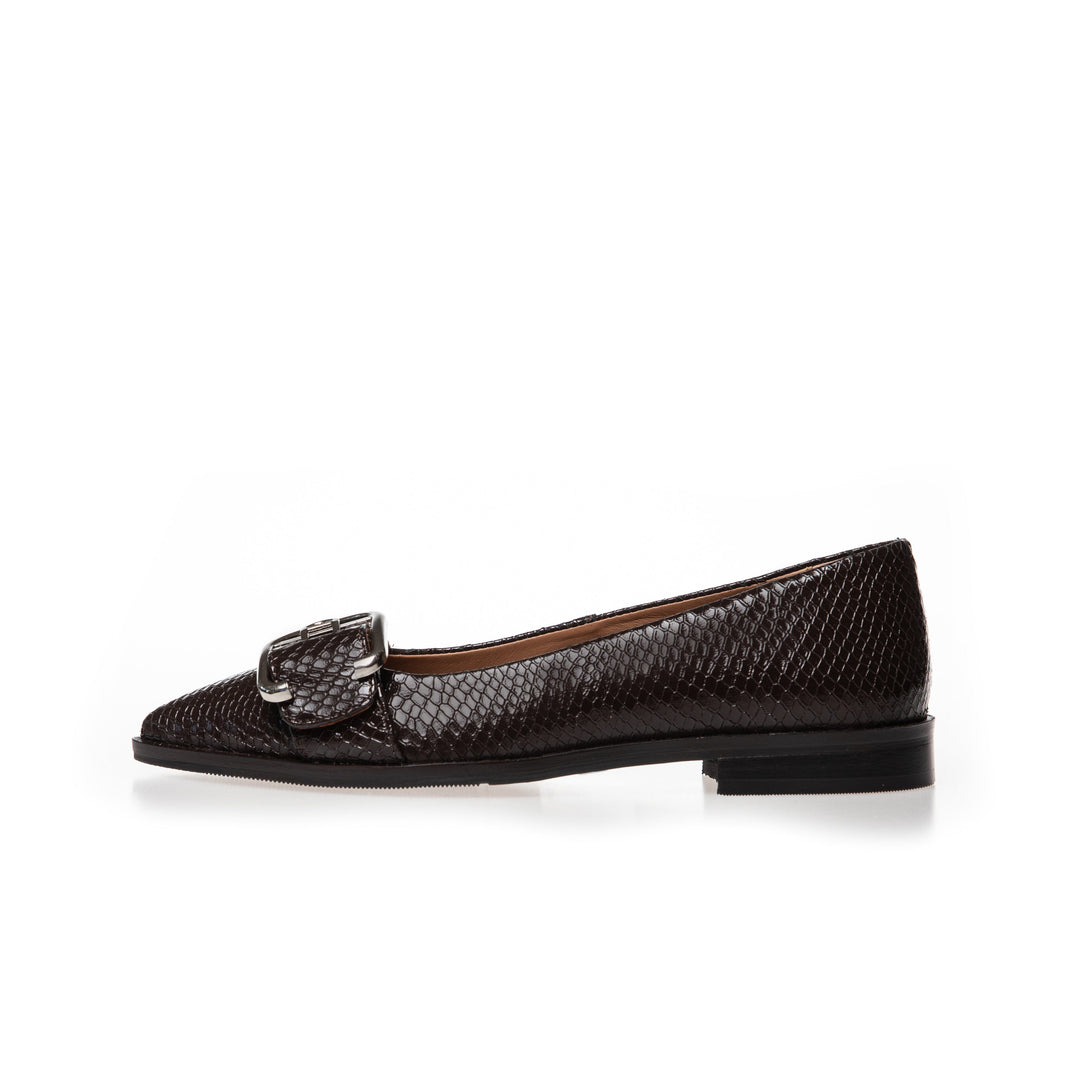 Copenhagen Shoes - My Succes CS8962 - 847 - Dark Brown Ballerinaer 