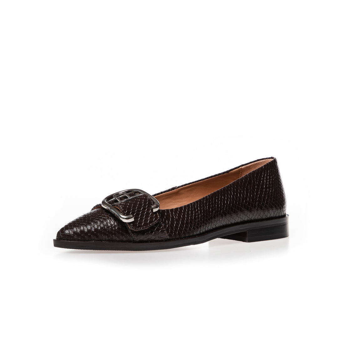Copenhagen Shoes - My Succes CS8962 - 847 - Dark Brown Ballerinaer 