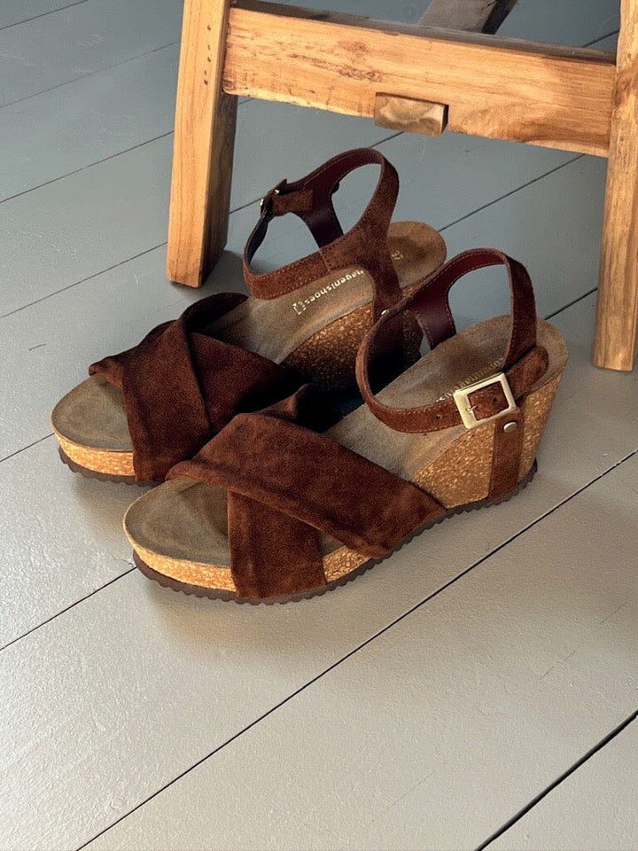 Copenhagen Shoes - Summer Vibes CS5910 - 0018 - Dk Brown Sandaler 
