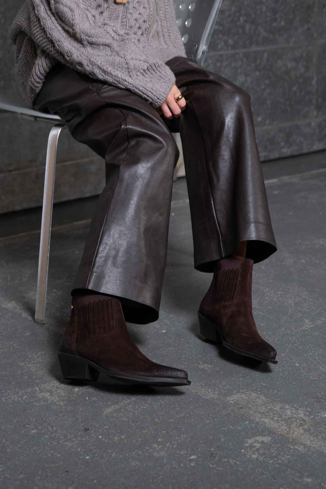 Copenhagen Shoes - The Walking Boot S Cs9050 - 0018 - Dk Brown Støvler 