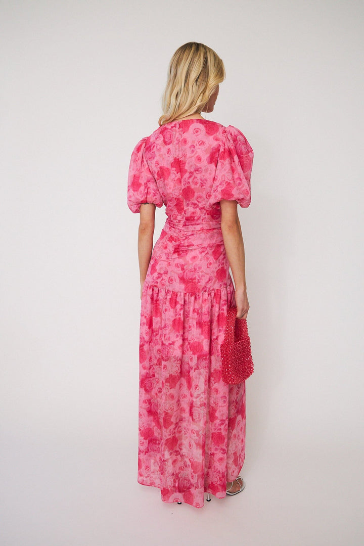 Cras - Elaine Dress C666 - Pink Rosegarden Kjoler 