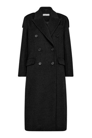 Haute L'Amitié - Lida Tailor Wool Coat HL10204 - Black