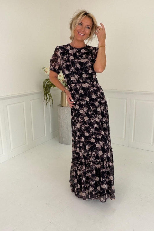 Dear Molly - Filippa Dress - Navy Print Kjoler 